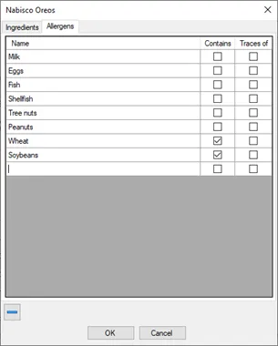 Screenshot: Nutrition Facts Label Tutorial