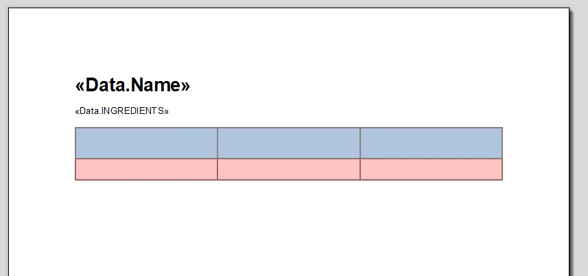 Screenshot: Reports