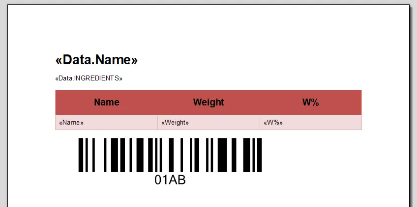 Screenshot: Reports