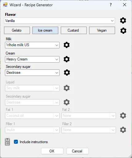 Screenshot: Wizard Dialog