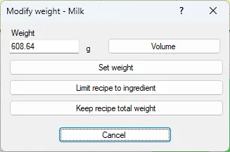Screenshot: Main Dialog