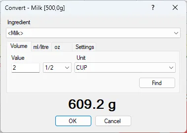 Screenshot: Volume Dialog