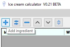 Screenshot: Converting a recipe